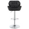 Berrington Upholstered Adjustable Bar Stool Black (Set of 2)