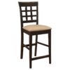 Gabriel 5-piece Square Counter Height Dining Set Cappuccino
