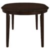 Gabriel 7-piece Extension Leaf Dining Table Set Cappuccino