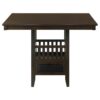 Jaden 5-piece Square Counter Height Dining Set Espresso