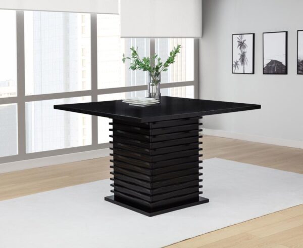 Stanton Square 54-inch Counter Height Dining Table Black