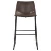 Michelle Upholstered Bar Chair Brown (Set of 2)