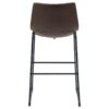Michelle Upholstered Bar Chair Brown (Set of 2)