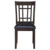 Lavon Wood Dining Side Chair Espresso (Set of 2)