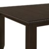 Dalila 6-piece Rectangular Dining Table Set Cappuccino