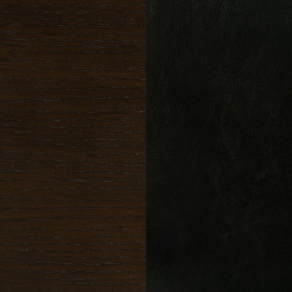 Dalila Leatherette Upholstered Wood Dining Bench Cappuccino