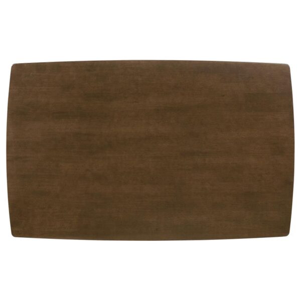 Kersey 5-piece Rectangular Dining Table Set Chestnut