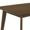 Kersey 5-piece Rectangular Dining Table Set Chestnut