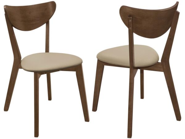 Kersey Wood Dining Side Chair Chestnut (Set of 2)
