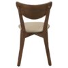 Kersey Wood Dining Side Chair Chestnut (Set of 2)