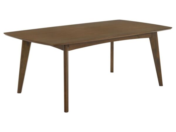 Malone Rectangular 78-inch Wood Dining Table Dark Walnut
