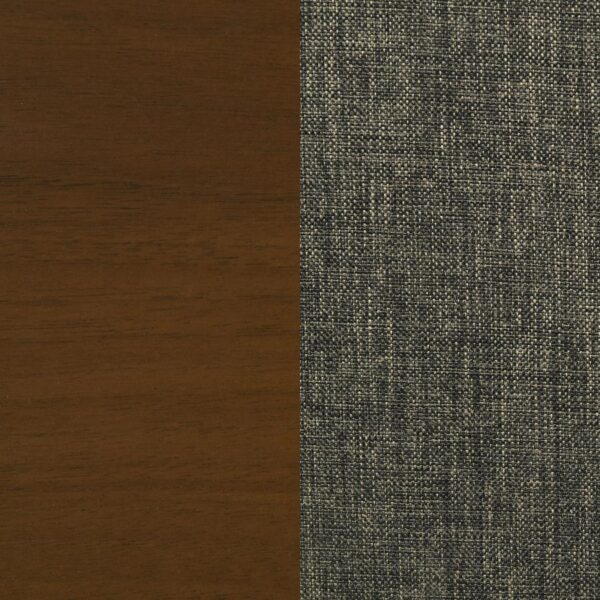 Malone Padded Wood Dining Arm Chair Dark Walnut (Set of 2)