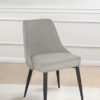 Cosmo Upholstered Dining Side Chair Light Grey (Set of 2)
