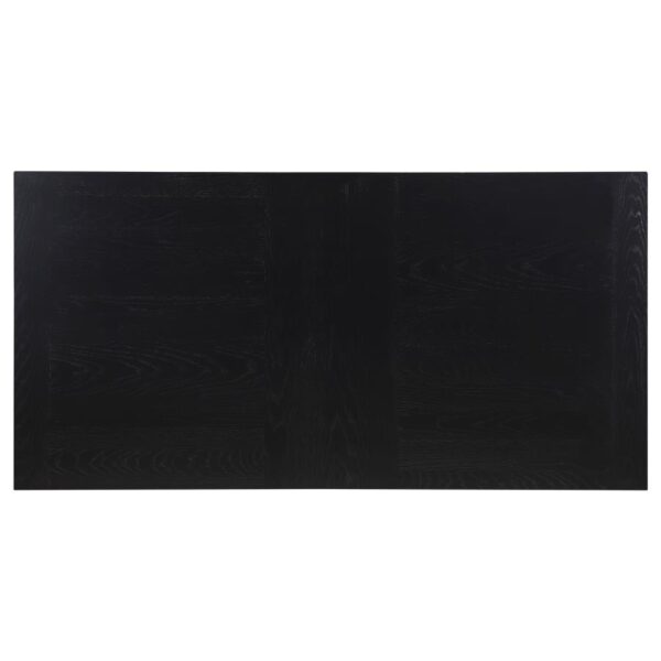 Catherine 7-piece Rectangular Dining Table Set Black