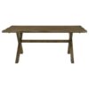 Alston Rectangular 71-inch Dining Table Knotty Nutmeg