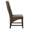 Barrand Upholstered Dining Side Chair Chocolate (Set of 2)