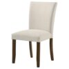 Cantley Upholstered Dining Side Chair Beige (Set of 2)