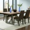 Spring Creek 5-piece Rectangular Dining Table Set Chocolate