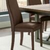 Spring Creek Upholstered Dining Chair Chocolate (Set of 2)