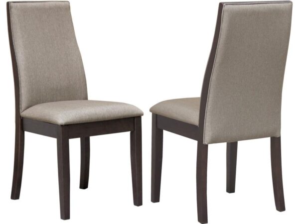 Spring Creek Upholstered Dining Chair Taupe (Set of 2)