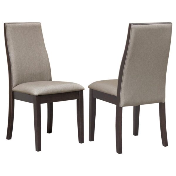 Spring Creek Upholstered Dining Chair Taupe (Set of 2)