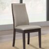 Spring Creek Upholstered Dining Chair Taupe (Set of 2)