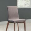Redbridge Upholstered Dining Side Chair Walnut (Set of 2)