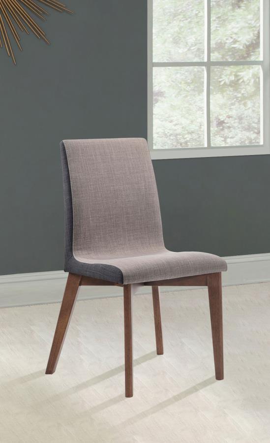 Redbridge Upholstered Dining Side Chair Walnut (Set of 2)