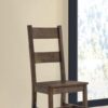 Coleman Dining Side Chair Rustic Golden Brown (Set of 2)