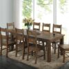 Coleman Dining Side Chair Rustic Golden Brown (Set of 2)