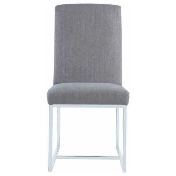 Mackinnon Upholstered Dining Side Chair Grey (Set of 2)