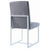 Mackinnon Upholstered Dining Side Chair Grey (Set of 2)
