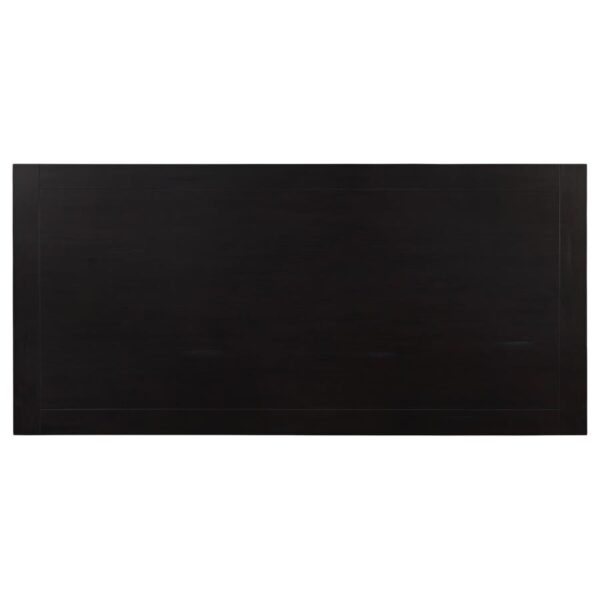 Parkins 5-piece Rectangular Dining Table Set Rustic Espresso