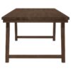 Reynolds Rectangular 79-inch Wood Dining Table Brown Oak