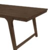 Reynolds Rectangular 79-inch Wood Dining Table Brown Oak