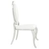 Anchorage Upholstered Dining Chair Cream White (Set of 2)