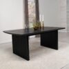 Brookmead 100-inch Extension Leaf Dining Table Black