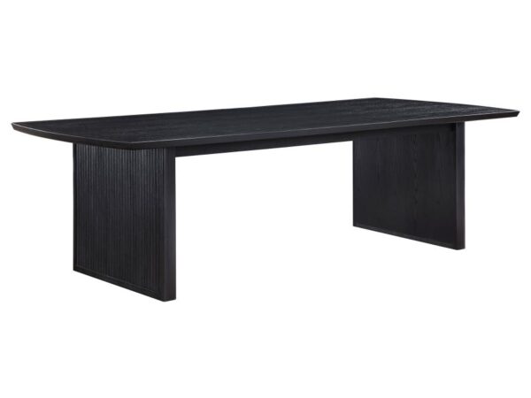 Brookmead 100-inch Extension Leaf Dining Table Black