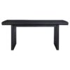 Brookmead 100-inch Extension Leaf Dining Table Black