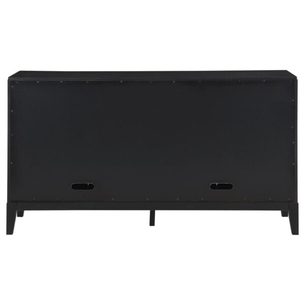 Brookmead 4-door Sideboard Buffet Storage Cabinet Black