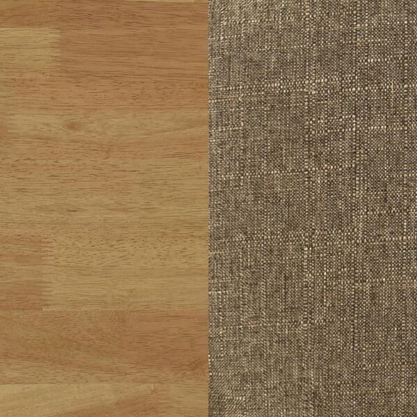 Elowen 5-piece Round Solid Wood Dining Set Light Walnut