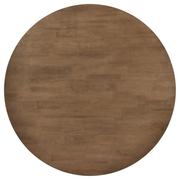 Dinah Round 47-inch Solid Wood Dining Table Walnut
