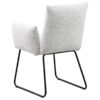 Ackland Upholstered Dining Arm Chair Light Grey (Set of 2)