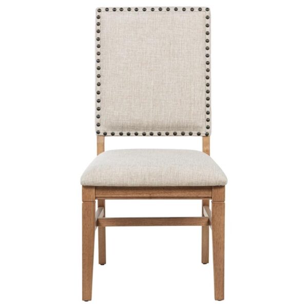 Middleton Upholstered Dining Side Chair Beige (Set of 2)