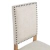Middleton Upholstered Dining Side Chair Beige (Set of 2)
