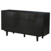 Middleton 4-door Sideboard Server with Dual Drawers Black