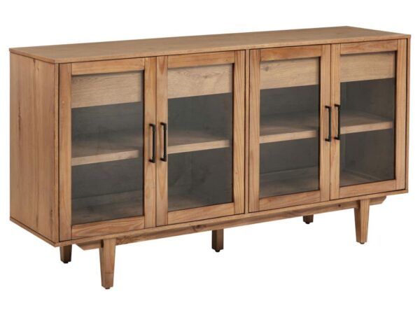 Middleton 4-door Sideboard Server with Dual Drawers Natural