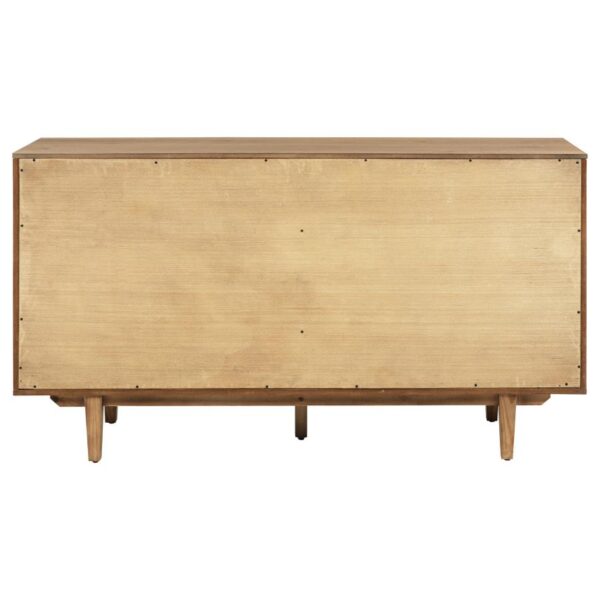 Middleton 4-door Sideboard Server with Dual Drawers Natural