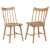 Middleton Solid Wood Dining Side Chair Brown (Set of 2)