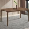 Parkridge 59-inch Rectangular Dining Table Natural Walnut